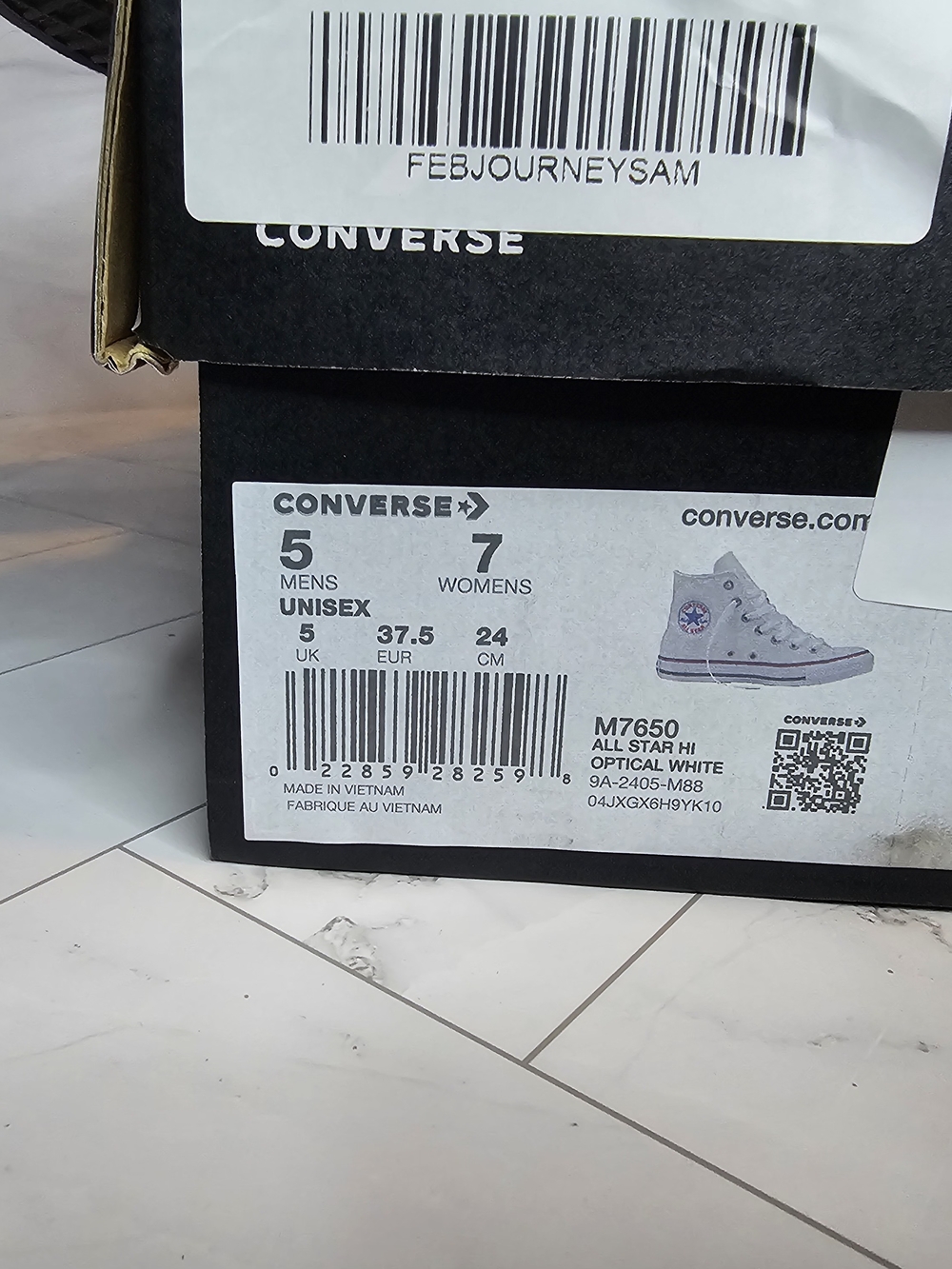 Converse Chuck Taylor All Star High Top Sneakers - White - Picture 12 of 12